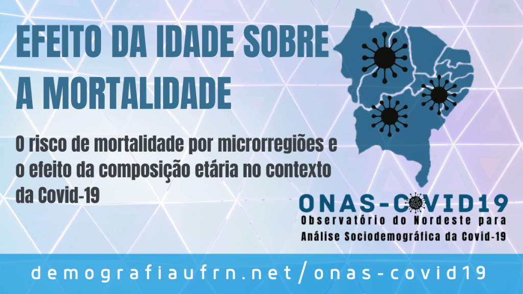 O risco de mortalidade por microrregiões e o efeito da composição etária no contexto da Covid-19