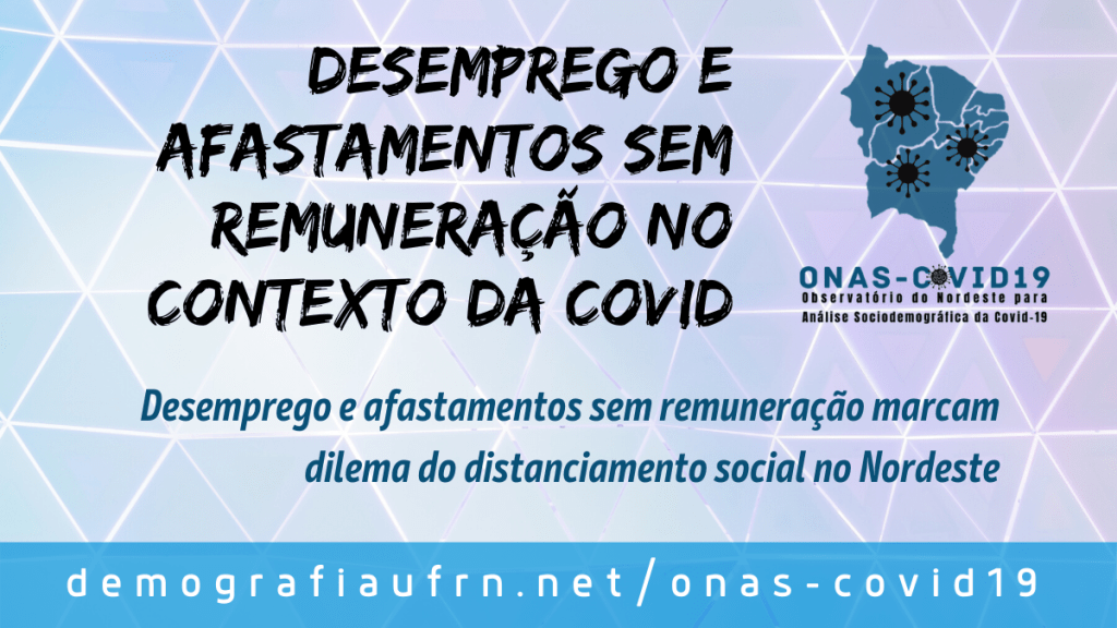 Desemprego e afastamentos sem remuneração marcam dilema do distanciamento social no&nbsp;Nordeste