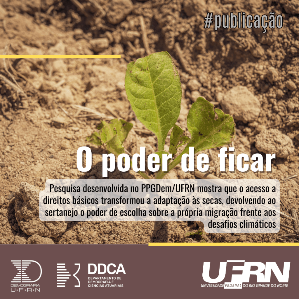 O poder de ficar: segurança hídrica e renda impulsionam a imobilidade populacional no&nbsp;Nordeste